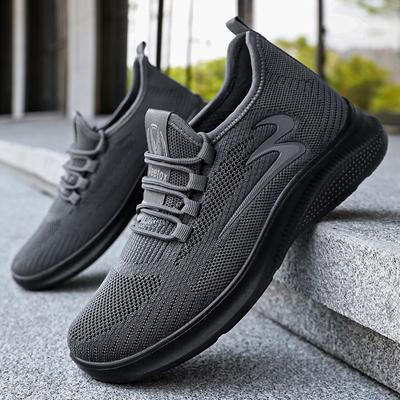 Shoes Men's Sneakers 2025 Breathable and Non-smelly Feet Mesh Shoes Soft Sole Comfortable Running Shoes Versatile Men's Single Shoes