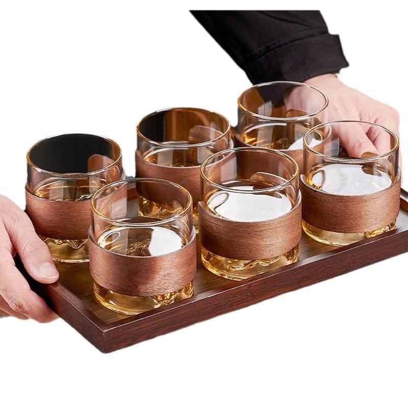 High Borosilicate Glass Guanshan Cup, High Temperature Resistant Transparent Buckle Cup, Household Tea Cup Is Not Hot And Insulated Glass