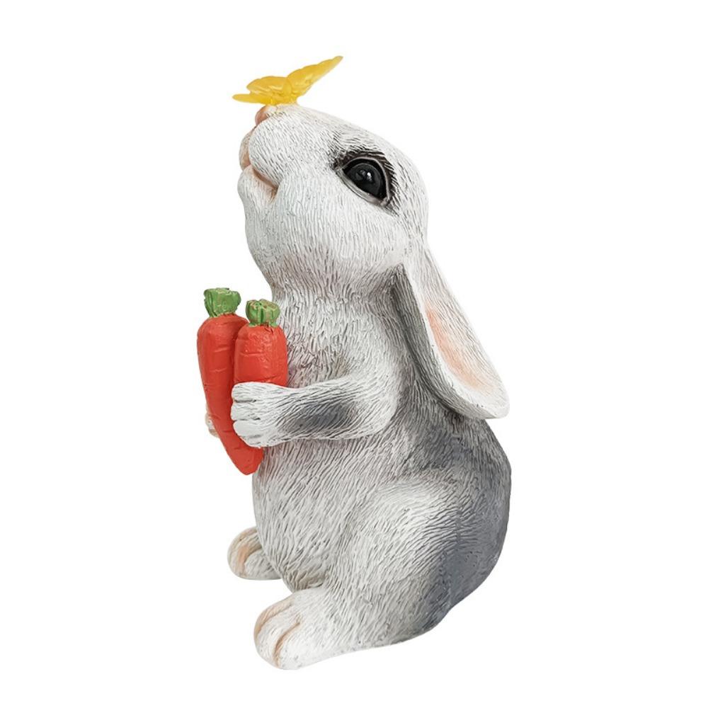 

Bunny Statue Night Lights Simulation Atmosphere Lamp Garden Decoration Landscape Lamp Yard Lawn