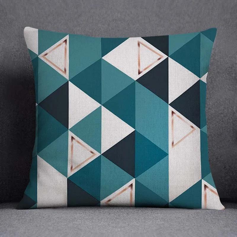 Dark Green Floral Animal Pattern Pillowcase Interior Decoration Office Living Room Home Pillowcase