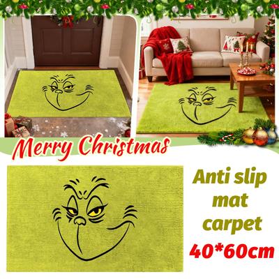 Xmas Witaj Mata Świąteczna Nie- I Zmywalna Wycieraczka Dekoracja Mata Pod Drzwi Dywaniki Wejściowe