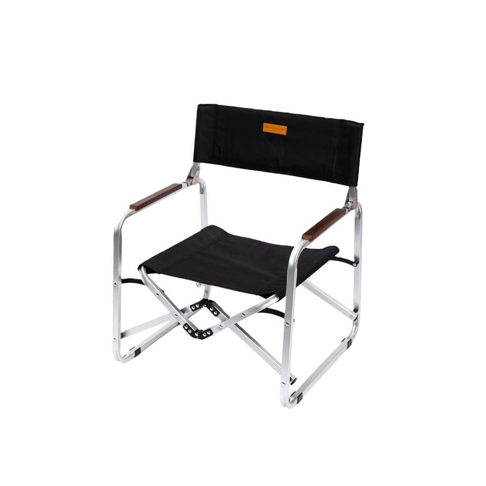 Mountain Guest Director Chair: Portable Audiovisual Car Show Folding Chair with Backrest for Outdoor Camping, RV, Leisure, and Fishing
