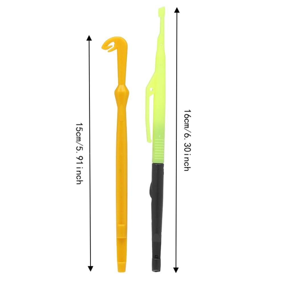 3 Sets Knot Picker Fishing Hook Remover Loop Tyer Fishing Knot Picker  Fly Fishing