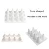 Silikonové formy ve tvaru kužele Fondant Mousse Formy na dort Výroba pečiva Formy na čokoládu Nástroj na pečení a zdobení Nepřilnavý