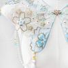 Elegant Horse Face Skirt Collar Embroidery Flower Decorative Shawl for Ancient Costume Cultural Event Ceremony Neckpiece