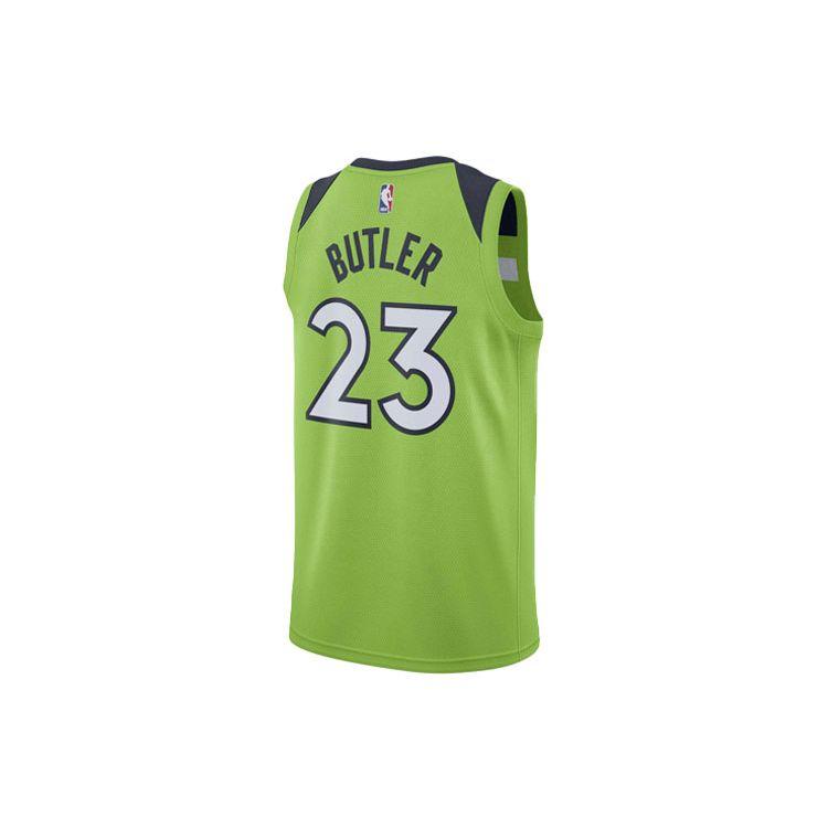 Nike NBA Player Jersey Swingman Edition - Timberwolves Butler #23 Men Tops Green 877213-316