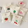 Linda Bolsa Cosmética para Compresas Sanitarias, Neceser de Maquillaje para Adolescentes, Estuche Organizador Portátil para la Menstruación para Pintalabios, Esenciales de Viaje
