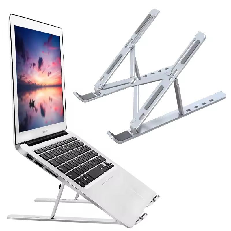 Portable Notebook Cooling Stand Notebook Computer Riser Holder Adjustable Laptop Stand For Macbook Air Office Desk Accessories