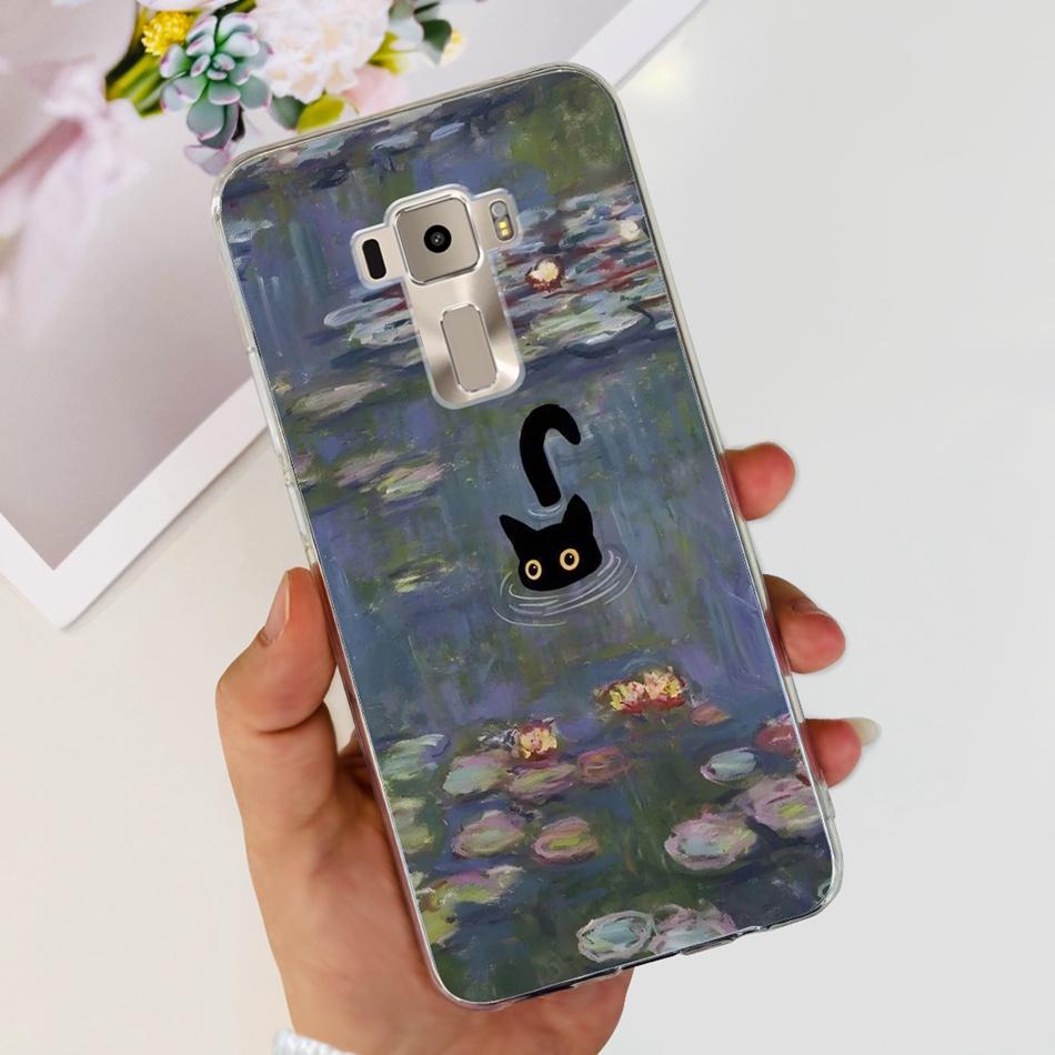 For Asus Zenfone 3 ZE520KL ZA520KL Cute Panda Cartoon Phone Case For Asus Z017D Z017DA Z017DB Z017DC 5.2" Soft Silicone TPU Case