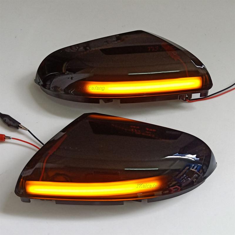 Für 2009-2013 Dodge Ram 1500 2500 3500 LED Seitenrückspiegel Dynamischer Blinker Rückspiegel Blinkerlicht