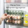Large Capacity Egg Tray Organizer Portable Refrigerator Organizer  Kitchen Dedicated