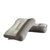 Latex memory pillow neck pillow orthopedic sleep aid neck pillow high elastic soft porosity suitable for home