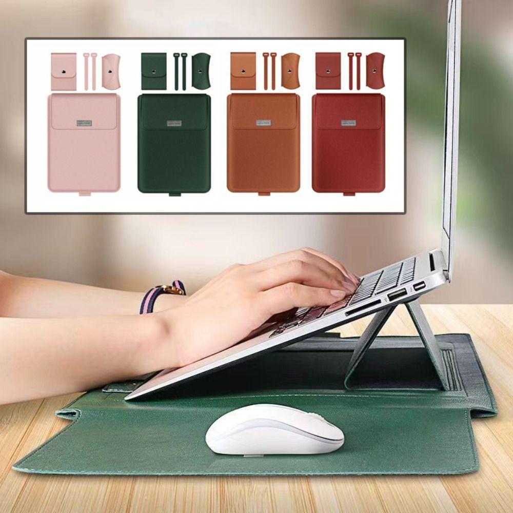 Ultra Thin 5 in1 Laptop Sleeve Bag Thickened Tablet Protective Pouch  Tablet Protective