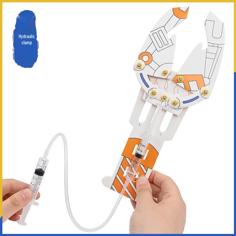 KT Board DIY Hydraulic Manipulator Kit - Educational Science Project & Teaching Aid