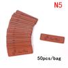50buc maro realizate cu inimă din piele PU etichete etichete handmade artizanat de cusut