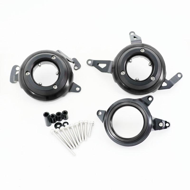 

Алюминиевая крышка двигателя ЧПУ, картер статора, слайдеры защиты от падения Для Honda CBR650R CBR 650R 2021-2023 Аксессуары для мотоциклов чёрный