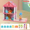 Diy Doll House Children Dream Princess Big Castle Villa Birthday Gift Play House Toys