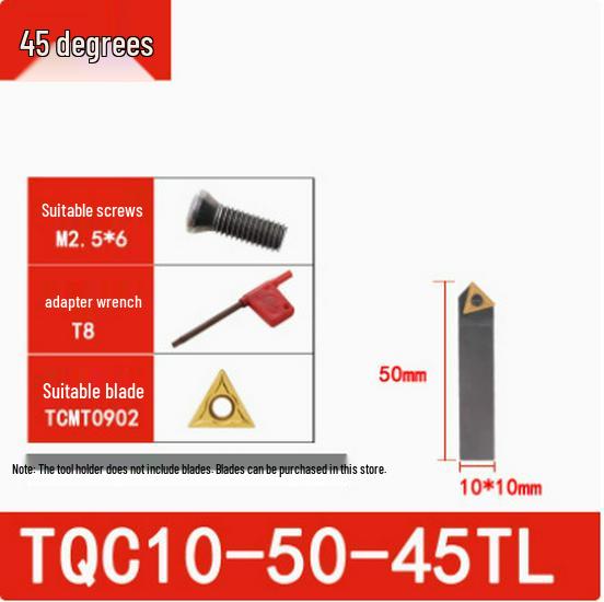 45°/90° Rough Boring Bar Holder with Replaceable Head & CBS/BSB Cutter
