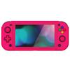 eXtremeRate Custom Cover for PlayVital Switch Protective Cover for Switch Lite with Screen Protection Film Lite, (hard) - 1 [Bright Pink]
