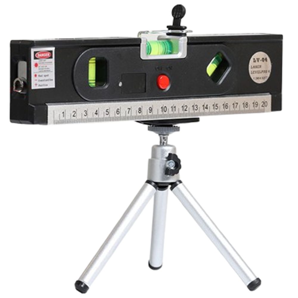 High Precision Right Angle Spirit Level Adjustable Cross Line Lasers Measuring Instrument