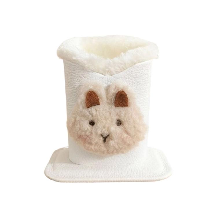 Soft Materials Versatile Plush Glasses Stand Pen Holder Desk Eyeglasses Organizer for Home Desktop Rack