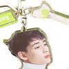 Acrylic Keychain Portable Versatile Adorable Keyring for Women Birthday Gift Style A