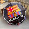 FC Barcelona  Pattern, Automatic Folding Umbrella, Portable and Foldable Design, 8 Ribs, a Christmas or Birthday Gift.