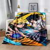 1pc Naruto Vs Sasuke Clash Titans Soft Throw Blanket Flannel All Season Light Weight Living Room/Bedroom Warm Blanket. M7270159