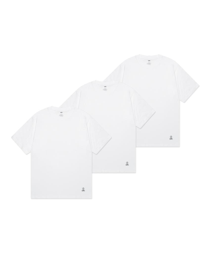 LMC Globe Tee 3Pack White