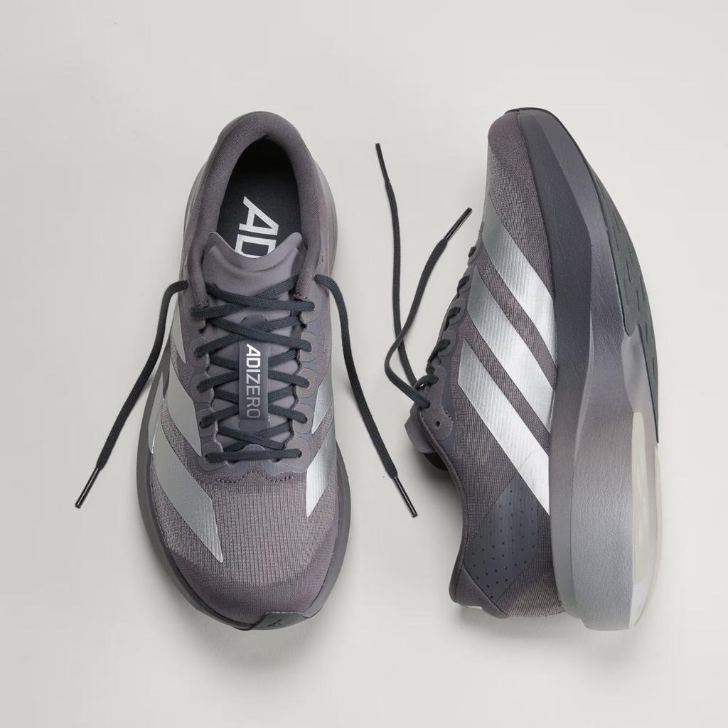 KI9874 Adizero Evo SL "Grey Strata/Silver Metallic" (Men's)