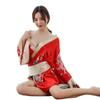Seksowna bielizna kimono Sakura gra uwodzenia uniform kostium cosplay szlafrok damski garnitur