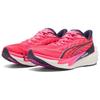 Puma Deviate Nitro 4 Comfortable Versatile Non-Slip Rebound Breathable Casual Running Shoes Men sneaker Deep-Pink 312906-01