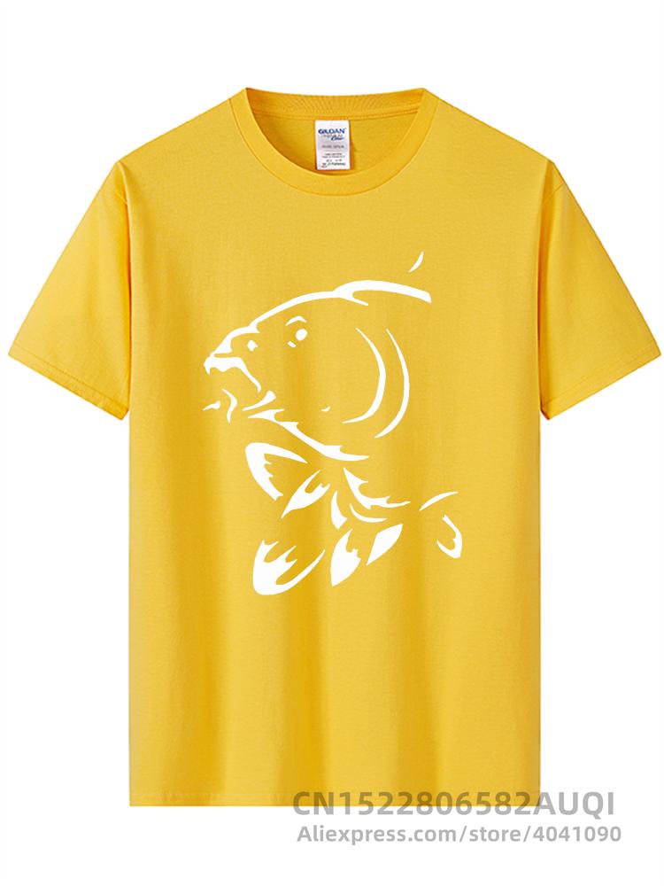 Summer Round Neck 3D Fish Print Top Fashionable Casual Short Sleeved Men's T-shirts