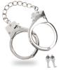 Taboom Silver Metal Handcuffs - TABOOM - Handcuffs