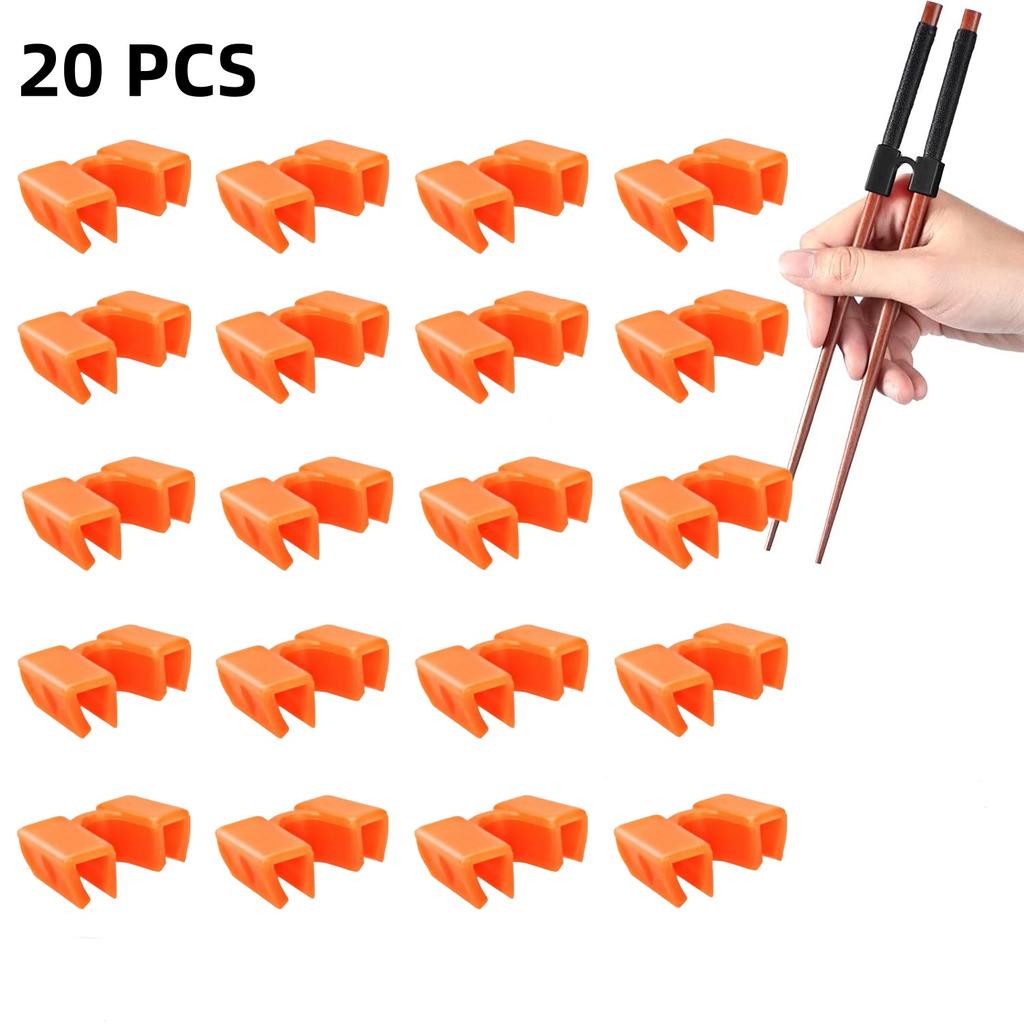 10/20PCS Reusable Chopstick Helpers Training Chinese Chopsticks Trainer Holder for Adouts Beginner Trainers or Learner