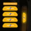 FA44Pcs Car Night Reflective Safety Warning Stickers For BMW X1 X2 X3 X5 X4 X6 X7 G30 G20 G32 G11 G12 F40 F30 F20 F10 F34 F07 F44