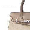 Platinum Bag Swift Leather and Suede 25/30CM Double Shoulder Strap Women's Bag Single Shoulder Messenger Versatile Fashion Handbag Bag