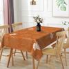 Fall Harvest Maple Leaves Rectangle Tablecloth for Table Decor Washable Kitchen Dining Tablecloth Autumn Decorations