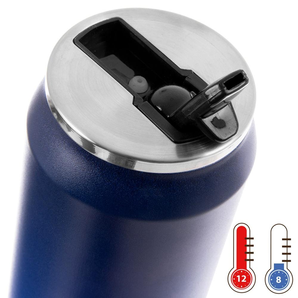 Kubek Termiczny Puszka Termos Bidon na Napoje Ciepłe Zimne Muzyka 0,5L