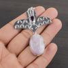 Natural Pink Opal Gemstone 925 Sterling Silver Jewelry Designer Pendant 2.48" AJP-2351