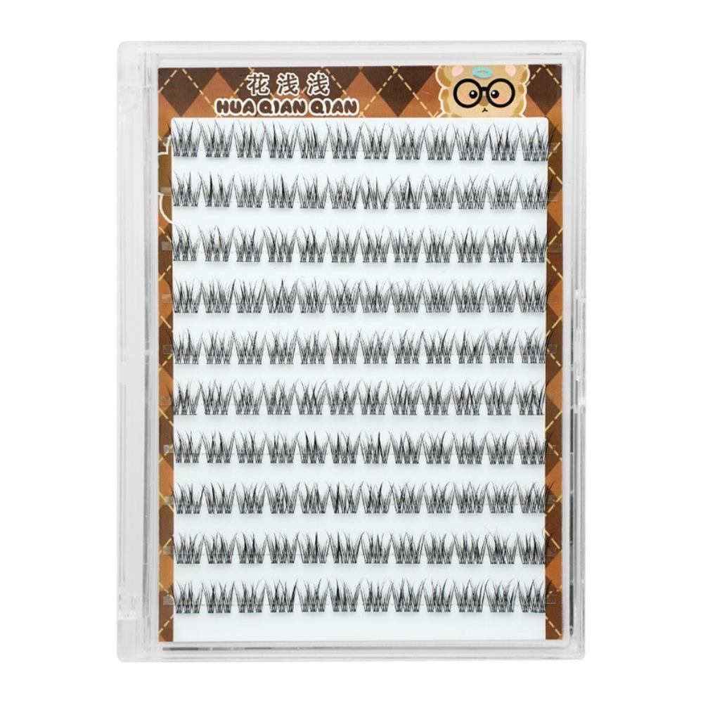 

DIY Fake Cluster Eyelashes Fluffy Adhesive False Eyelashes Self-adhesive Lash Clusters Beauty Style 6