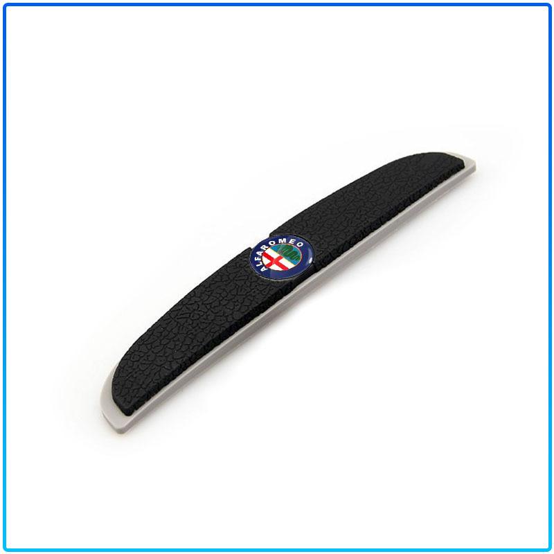 4 Peças Tira Anticolisão para Porta de Carro Adesivo de Proteção para Espelho Retrovisor Para Alfa Romeo 147 159 156 Giulietta Giulia Mito Spider Alpha Apoio de Cabeça