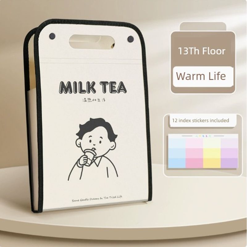 

Horizontal Mesh Junior and Middle School Students Organize Fantastic Folder Warm Life