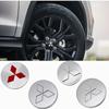 4pcs/set Car Wheel Center Hub Caps for Ralliart Lancer ASX Colt Pajero Outlander Eclipse Delica Hubcaps Accessories