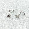 10pcs Butterfly Nose Rings Stainless Steel Piercing Jewelry For Eyebrow Ear Cartilage Accessory For Sensitive Skin