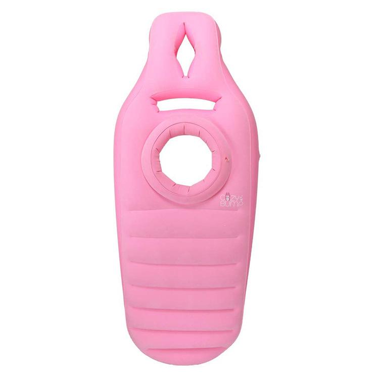 PVC Flocking Inflatable Maternity Pad Sleeping Pillow Inflatable Pad Surface Flocking Inflatable Lying Pad