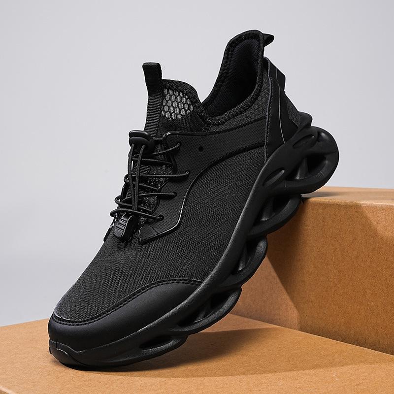 Hot-selling Trendy Shoes Men's Lightweight Fly-woven Sports Shoes Men's Breathable Casual Running Shoes Tide