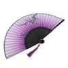 Ventilador dobrável de dança, ventilador de mão dobrável, lembrancinha de festa dobrável para decoração de escritório doméstico