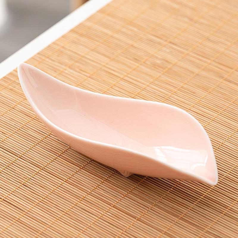 Janpanese Style Ceramic Tea Scoops Kung Fu Tea Ceremony Household Vintage Natural Tea Ceremony Tool Accessories 2025 New