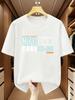 Men 100 Cotton Summer New Style Tshirt Versatile Comfortable Relaxed Fit Suitable Summer Wear Suitable for Both Men and Women
